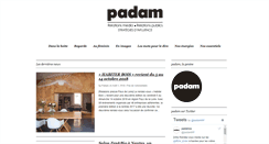 Desktop Screenshot of padampadampadam.fr